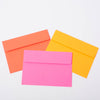 Neon Pack of 30 Envelopes | ©Conscious Craft